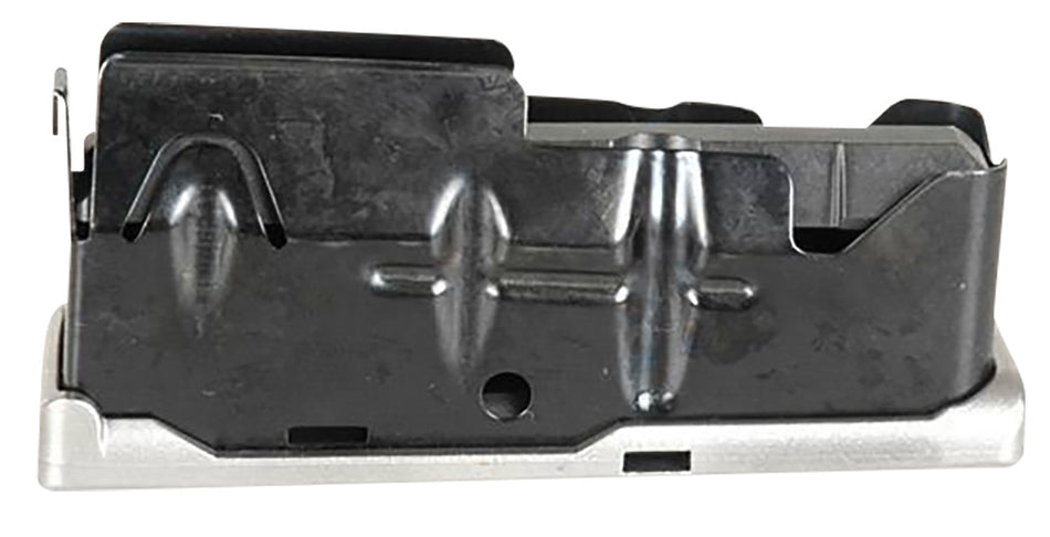 Savage Arms 55124 3rd Stainless Steel Spare Magazine 375 Ruger/300 Win Mag Savage 114/116C
