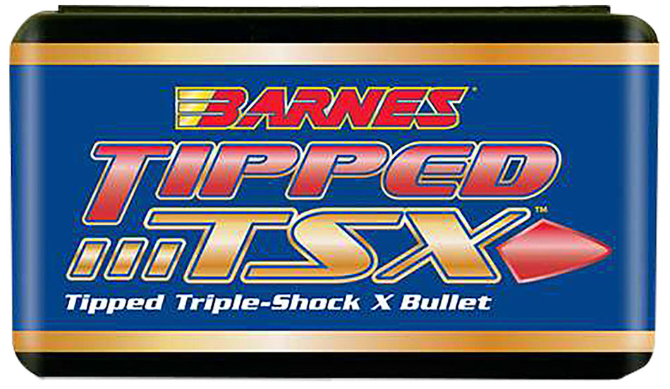 Barnes Tipped TSX 7mm 120gr Boat Tail All-Copper Bullets 50/Box