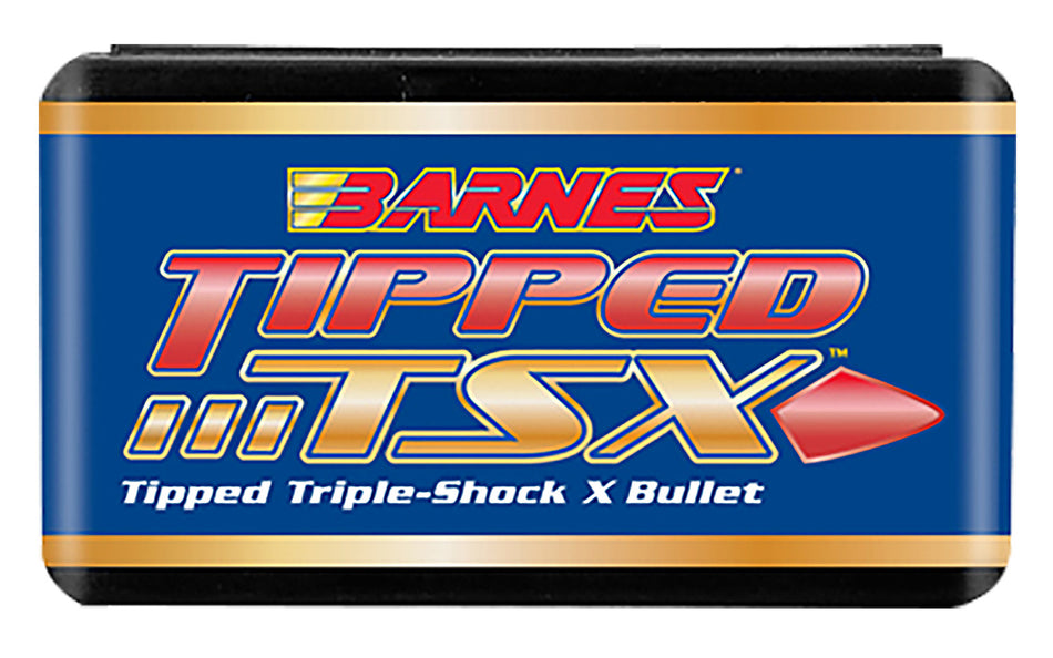 Barnes Tipped TSX 30 Cal 130gr Boat Tail All-Copper Bullets 50/Box