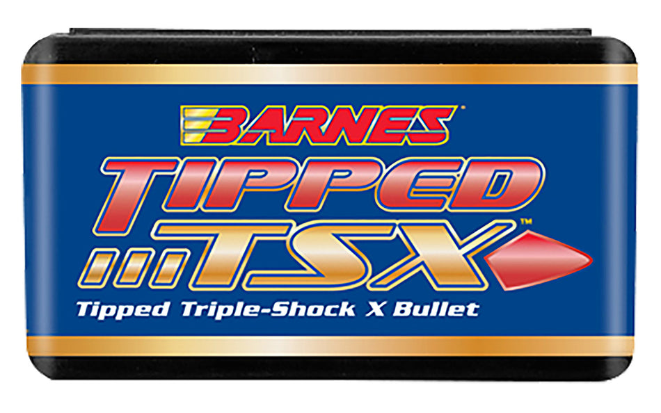 Barnes Bullets 30424 Tipped TSX .338 Caliber 160gr Flat Base Bullet 50/Box
