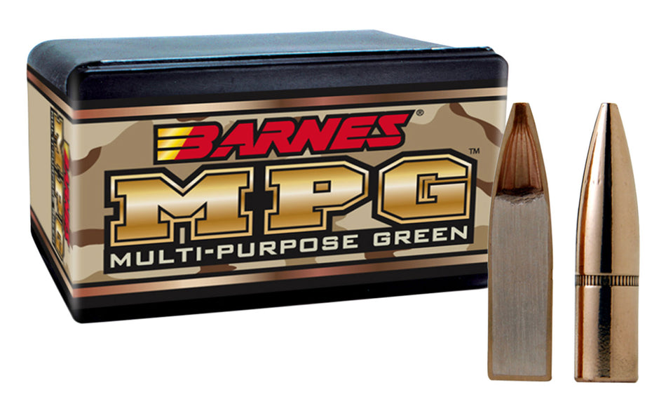 Barnes Bullets 30195 MPG .223 Rem 55gr Multi-Purpose Green Bullet 100/Box