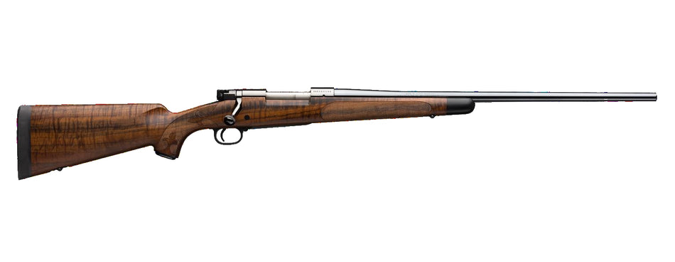 Winchester Repeating Arms 535239233 Model 70 Super Grade 300 Win Mag Caliber with 3+1 Capacity, 26" Barrel, High Polished Blued Metal Finish & AAA French Walnut Stock Right Hand (Full Size)