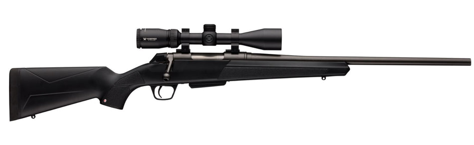 Winchester Guns 535737212 XPR Compact Scope Combo 243 Win 3+1 20" Black Perma-Cote Matte Black Synthetic Stock Right Hand (Full Size) Vortex Crossfire II 3-9x40mm No Sights
