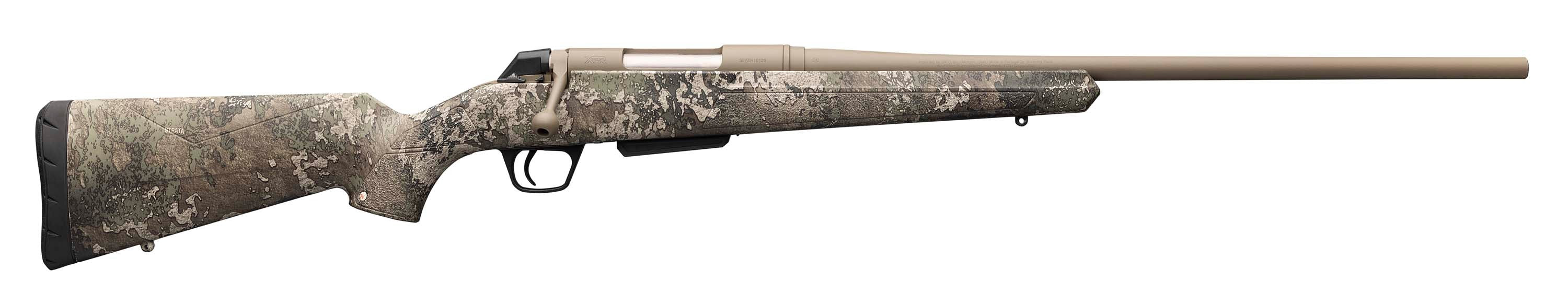 Winchester Repeating Arms 5357412002 XPR Hunter Strata Full Size 400 Legend 3+1 22" Flat Dark Earth Perma-Cote Sporter Barrel, Drilled & Tapped Steel Receiver, TrueTimber Strata Fixed Synthetic Stock