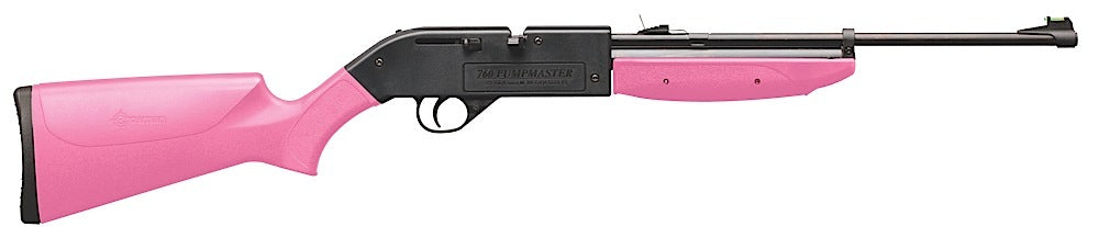 Crosman 760P .177 Caliber Pump Air Rifle 18+1 Classic Pink Youth Friendly