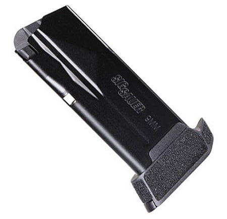 Sig Sauer P365 Micro Compact 12-Round Extended 9mm Blued Steel Handgun Magazine