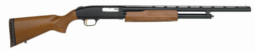 Mossberg 54132 500 Bantam Youth 20 Gauge Pump 3" 5+1 22" Blued Vent Rib Barrel, Blued Steel Receiver, Fixed Hardwood Stock, Right Hand, Accu-Set Chokes
