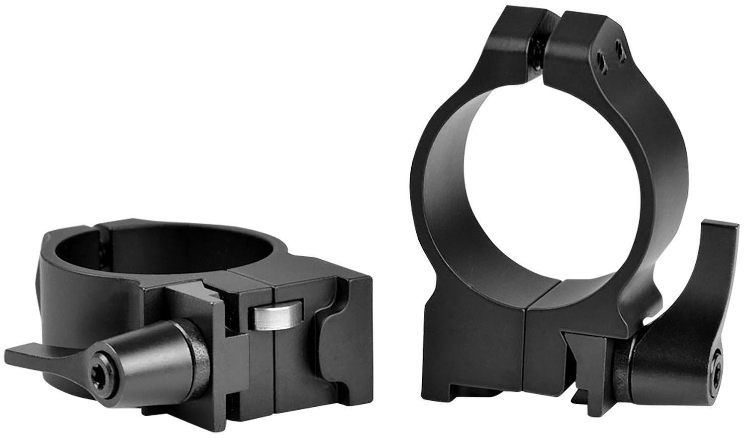 Warne 14RLM Maxima 30mm Medium Matte Black Steel Scope Rings Ruger No.1/Mini 14/Blackhawk