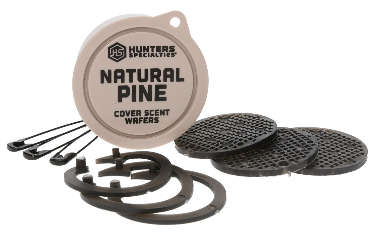 Hunters Specialties 01024 3-Pack Pine Scent Cover Wafers for Hunting