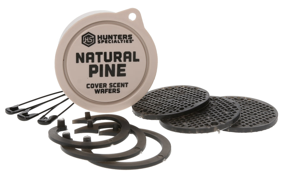 Hunters Specialties 01024 3-Pack Pine Scent Cover Wafers for Hunting