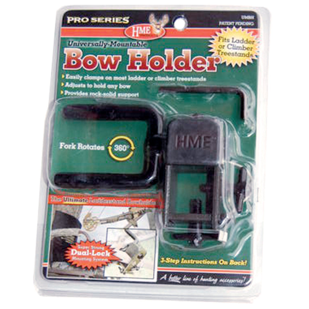 HME Universal Treestand Bow Holder Rotating Fork