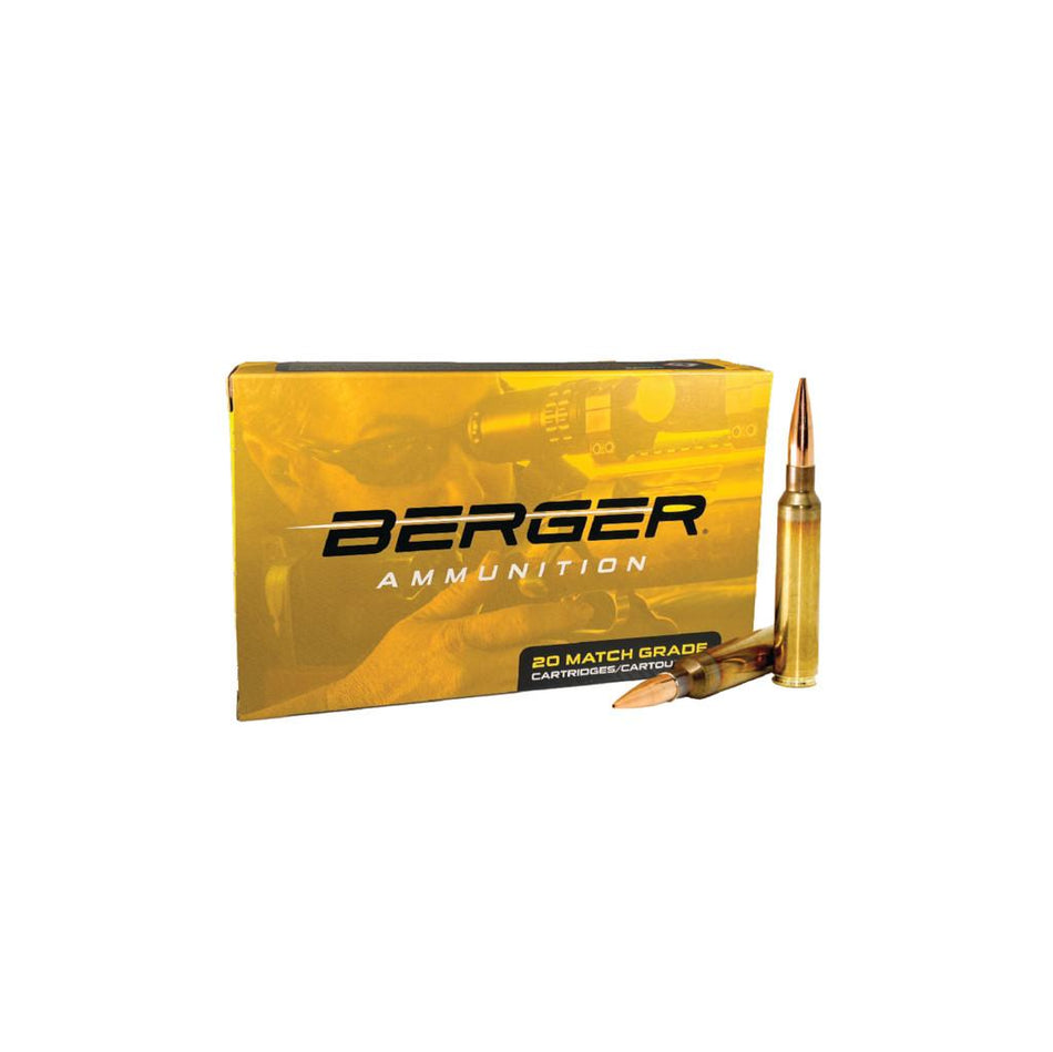Berger Bullets  .300 PRC 215 grain Jacketed Hollow Point ammunition