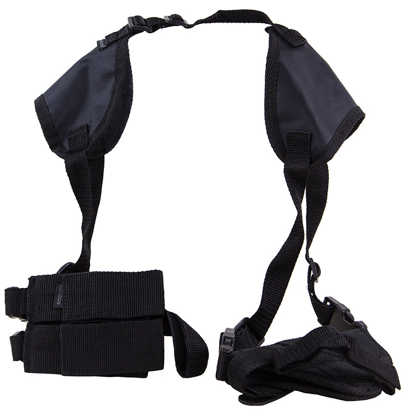 Bulldog WSHD3 Nylon Deluxe Shoulder Harness Holster Compact Auto S&W M&P/Taurus Millennium 2.50-3.75" Ambi