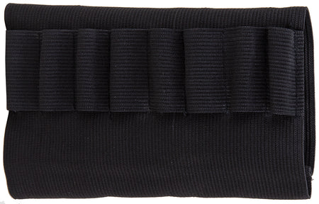 Bulldog WBSR Black 8-Round Rifle Butt Stock Ammo Holder Cordura