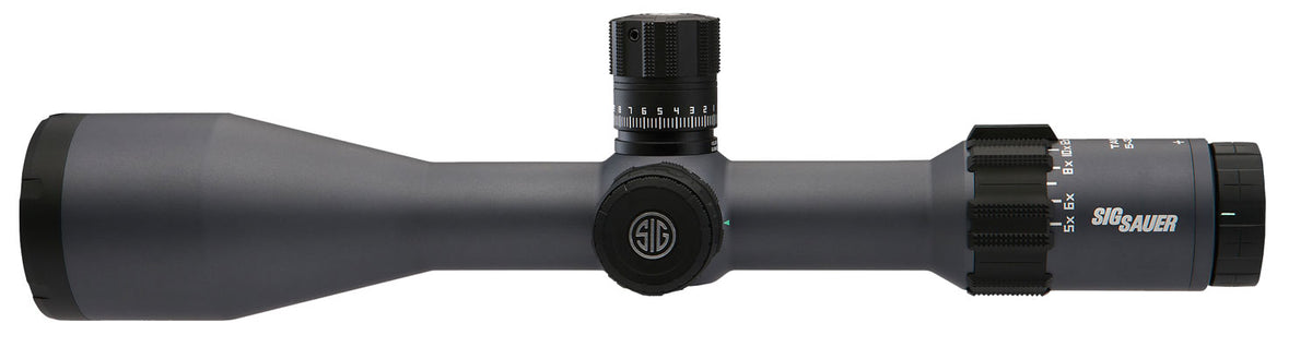 TANGO6 5-30x56mm 34mm FFP DEV-L LevelPlex Side Focus 0.1 MRAD Firearm Scope - Graphite Finish