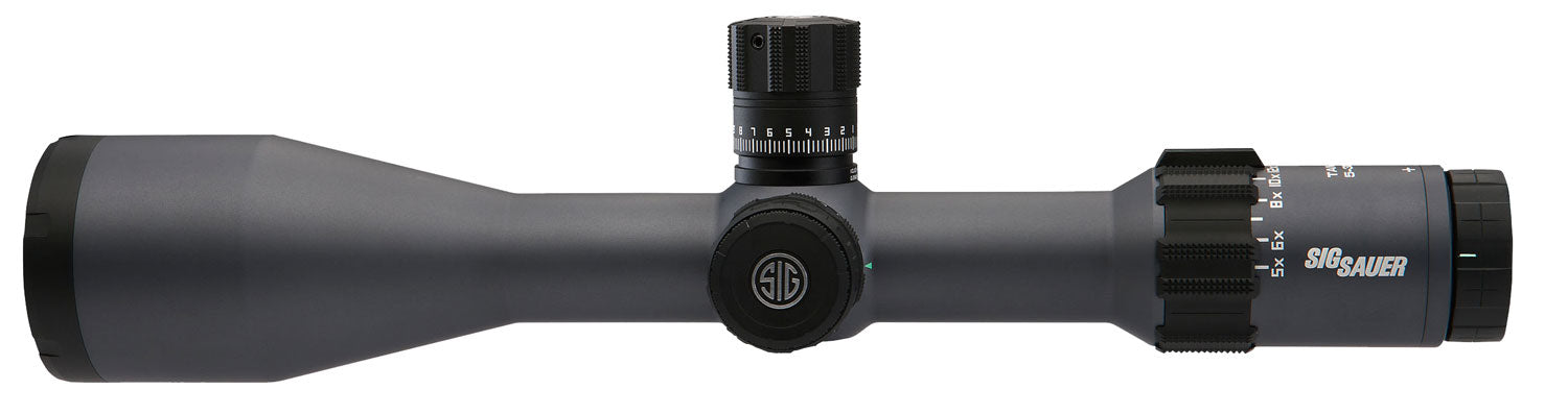 TANGO6 5-30x56mm 34mm FFP DEV-L LevelPlex Side Focus 0.1 MRAD Firearm Scope - Graphite Finish