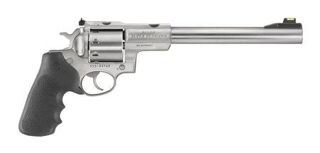 Ruger 5526 Super Redhawk 22 Hornet 8rd 9.50" Satin Stainless Steel Barrel, Cylinder & Frame, Black Hogue Tamer Monogrip Grip, Transfer Bar Safety