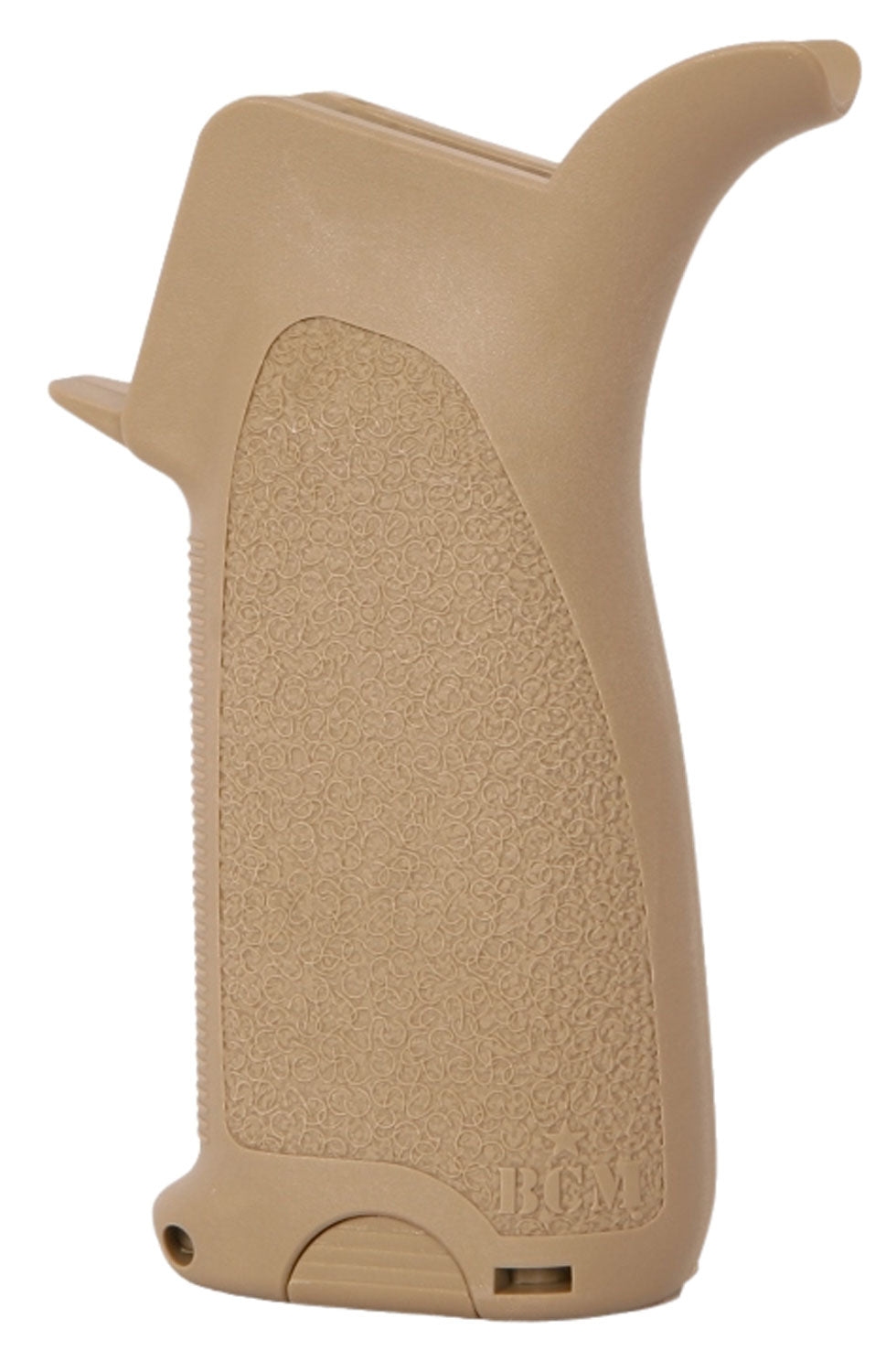 BCM BCMGunfighter Mod 3 AR-Platform FDE Grip with Extended Forward Tang and Storage