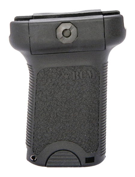 BCM BCMGunfighter Short Vertical Grip Black Textured Finish Picatinny with Interior Storage