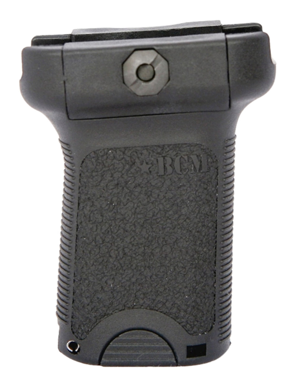 BCM BCMGunfighter Short Vertical Grip Black Textured Finish Picatinny with Interior Storage