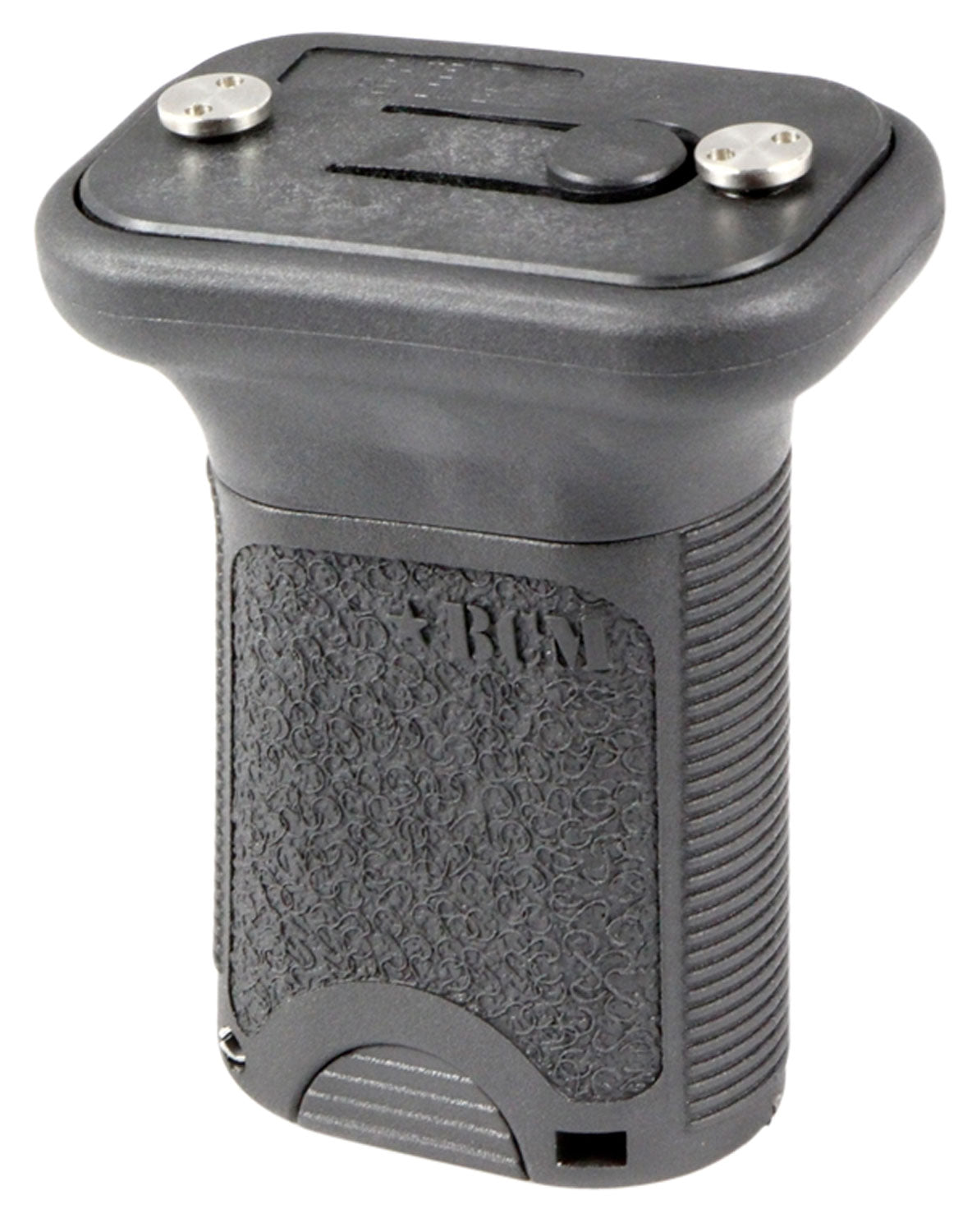BCM BCMGunfighter Short Vertical Grip Black Aggressive Texture KeyMod Rail with Storage