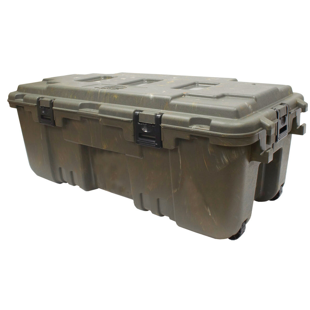 Plano Sportsmans Gear Trunk Black Set of 3 with Wheels