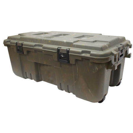 Plano Sportsmans Gear Trunk Black Set of 3 with Wheels