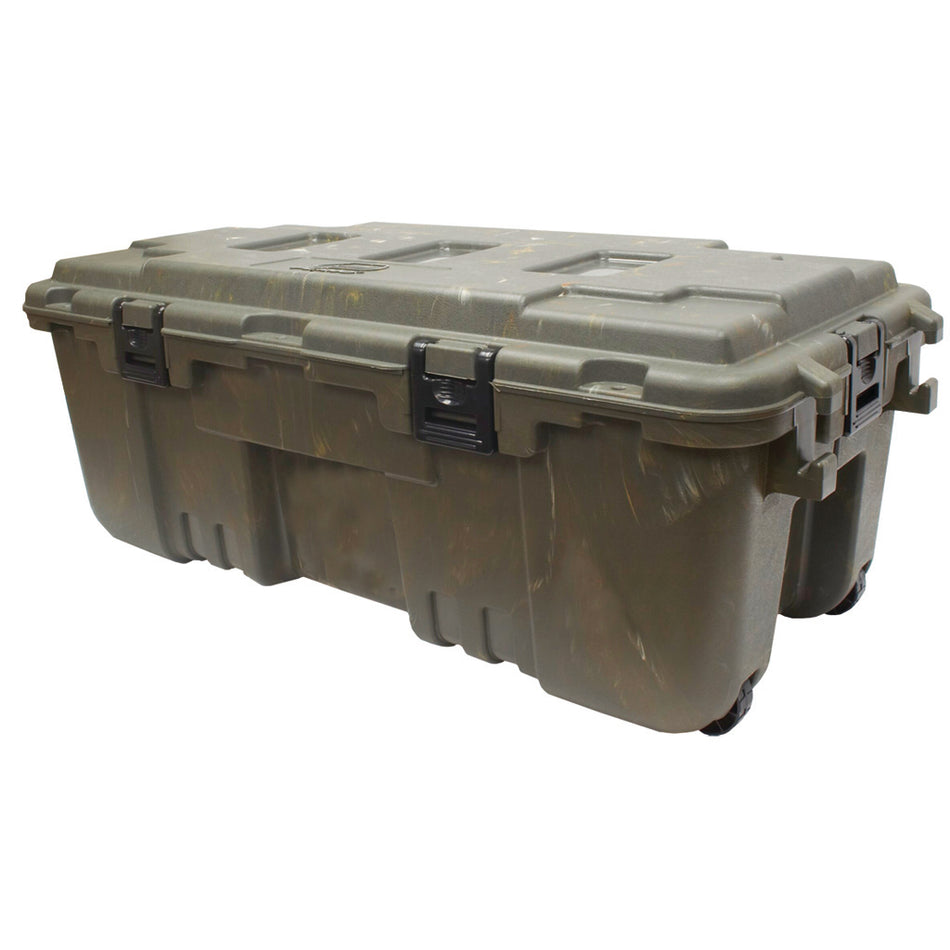 Plano Sportsmans Gear Trunk Black Set of 3 with Wheels