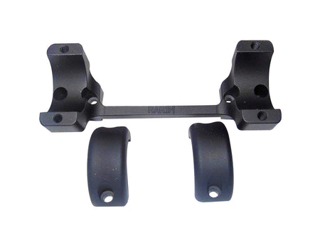 DNZ RAR1M Game Reaper 1" Ruger Scope Mount and Ring Combo in Matte Black