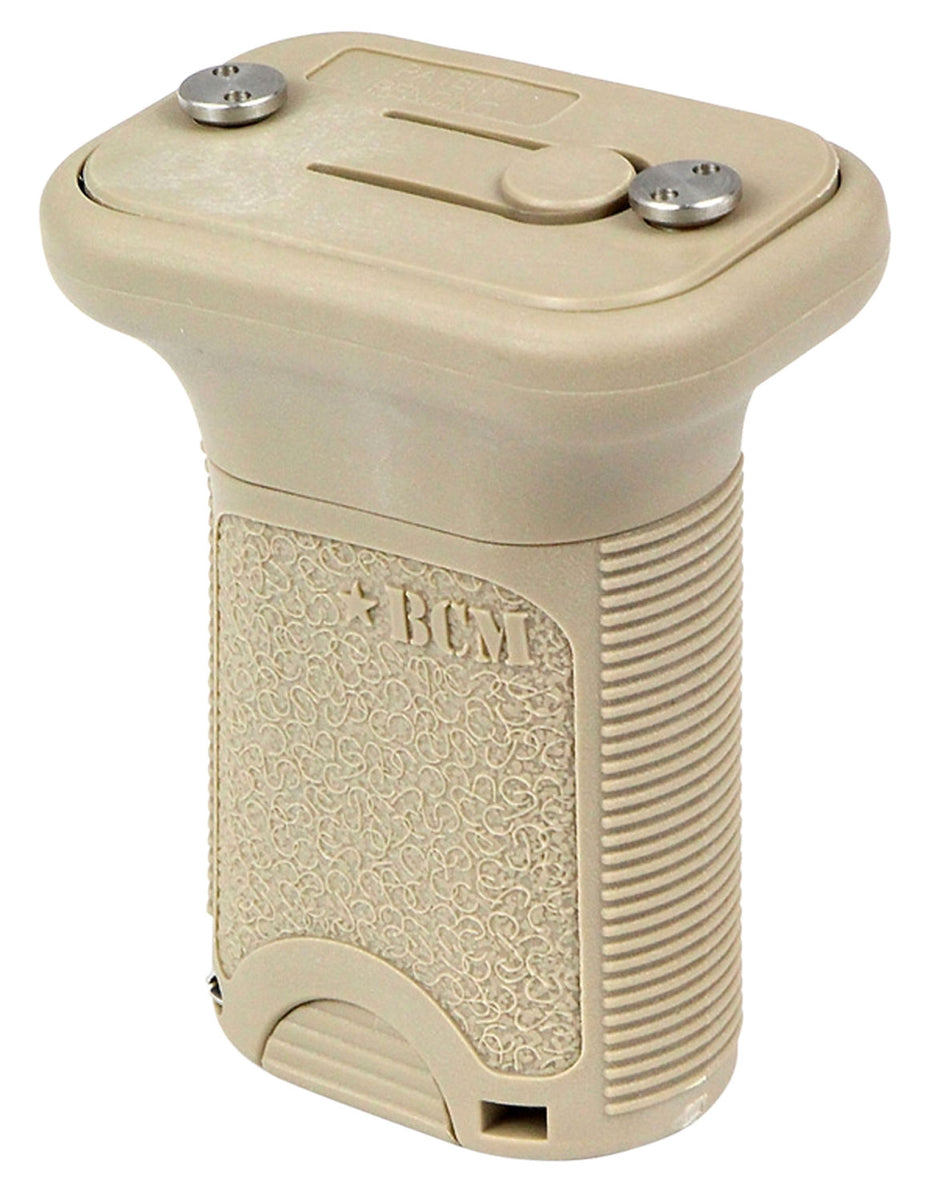 BCM BCMGunfighter Mod 3 Vertical Grip Flat Dark Earth KeyMod Rail Low-Profile