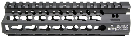 BCM 7" KMR Alpha KeyMod Aluminum Free-Float Handguard Black Anodized