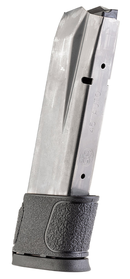 S&W M&P Steel 14rd 45ACP Magazine with Black Base Plate