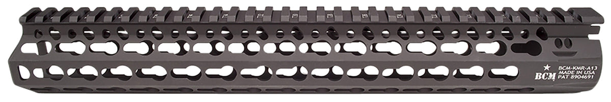 BCM KMR Alpha AR-15 13 Inch Free-Float KeyMod Handguard Hard Coat Anodized Black