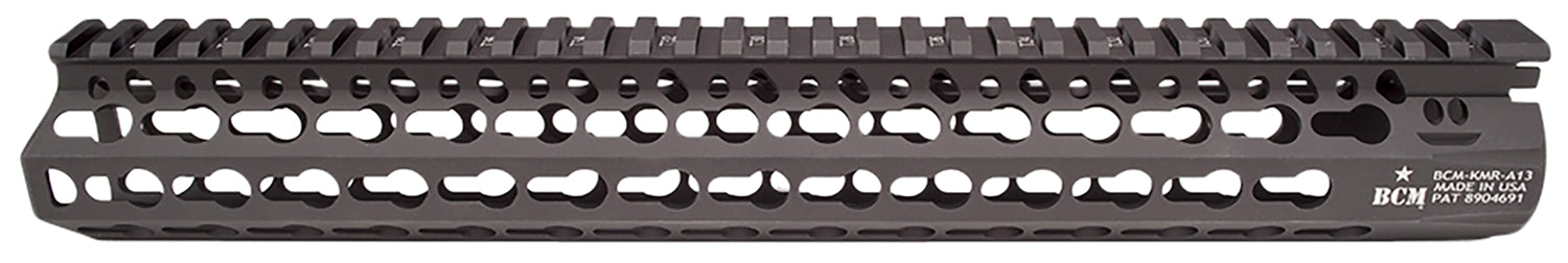 BCM KMR Alpha AR-15 13 Inch Free-Float KeyMod Handguard Hard Coat Anodized Black