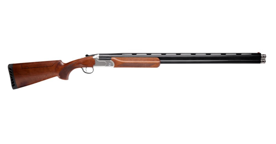 Stevens 18874 555 Sporting 20 Gauge 3" 2rd 30" Ported Over/Under Barrel, Silver Rec, Oiled Turkish Walnut Furniture, Adj. Cheek Rest Stock, Fiber Optic Sight, Five Ext. Chokes