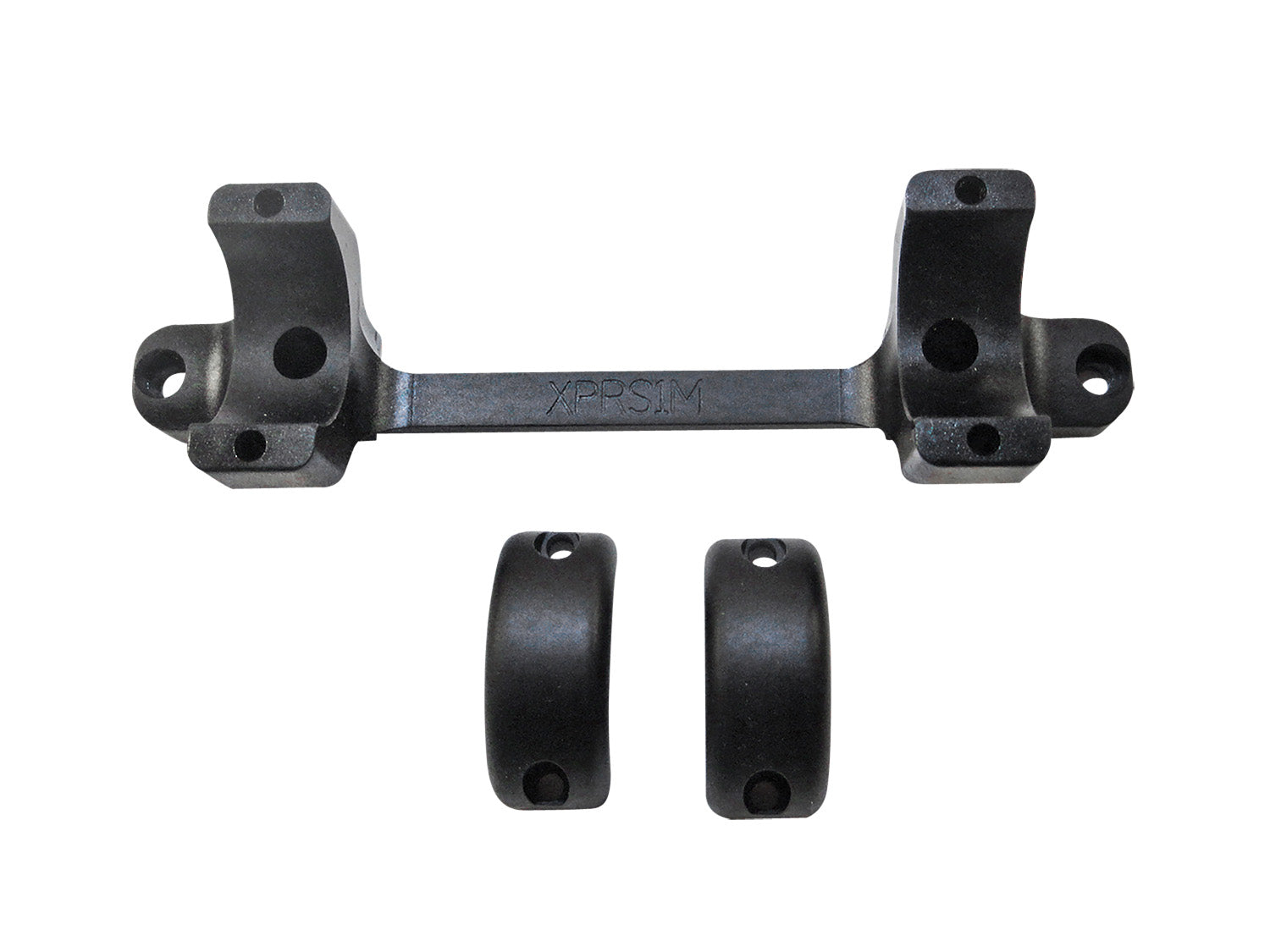 DNZ XPRS1M Game Reaper 1" Winchester Scope Mount and Ring Combo in Matte Black