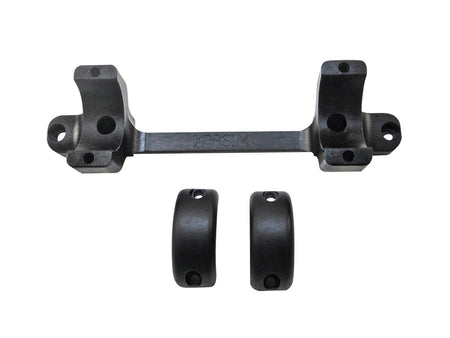 DNZ XPRS1M Game Reaper 1" Winchester Scope Mount and Ring Combo in Matte Black