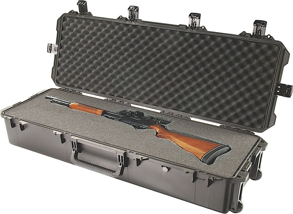 Pelican Storm Long Wheeled Case 44" Black HPX Resin Holds 2 Guns