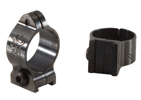 Browning Matte Black 1-Inch High Scope Rings for A-Bolt BAR BLR X-Bolt 12345