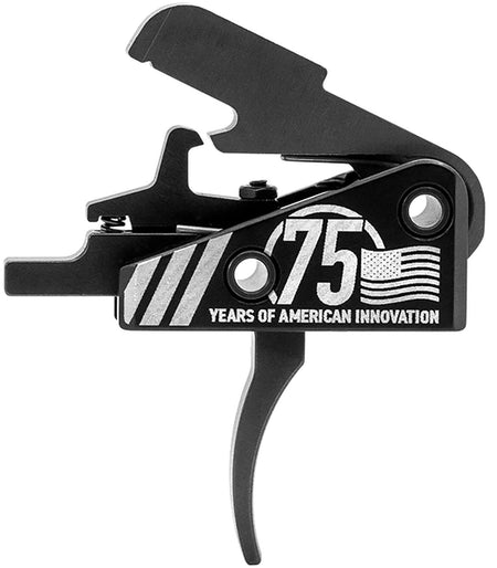 Timney Triggers 75th Anniversary Curved 3lb AR-15 Small Pin Laser Etched Trigger