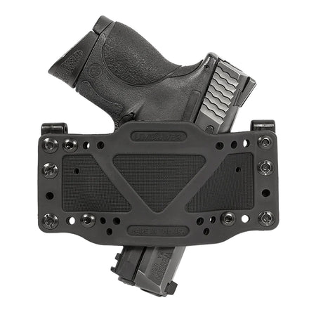 Limbsaver CrossTech Ambidextrous Universal Handgun IWB/OWB Black Polymer Holster Belt Clip 12501