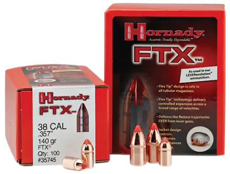 Hornady FTX 30 Cal .308 160gr Flex Tip Expanding Lever Gun Bullets 100/Box