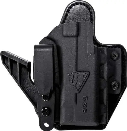 Comp-Tac EV2 Max Appendix IWB Hybrid Holster Glock 26 Generations 1-4 Right Hand Black
