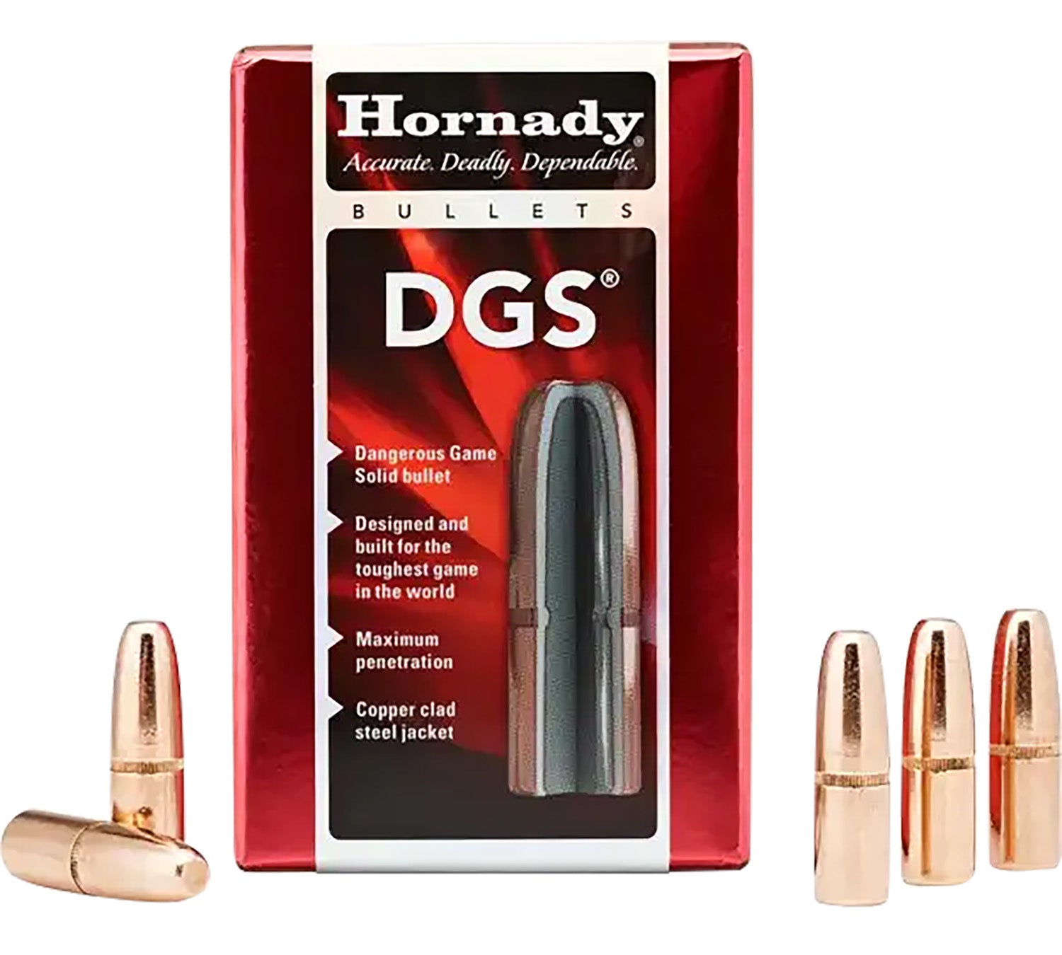 Hornady DGS 423 Cal .423 400gr Dangerous Game Solid Bullets 50/Box