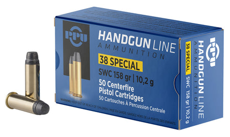 Prvi Partizan  Semi Wadcutter 158 Grain .38 Special 902 fps