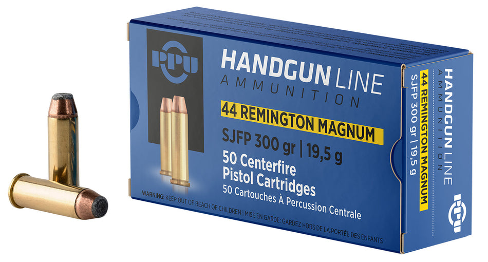Prvi Partizan  Semi Jacketed Flat Point 300 Grain .44 Magnum 1279 fps