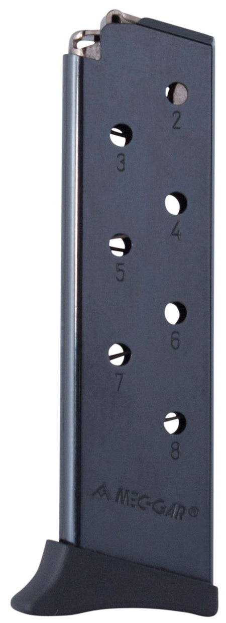Mec-Gar Bersa Thunder Standard Detachable Magazine .380 ACP 8 Round Blued Finger Rest Floor Plate