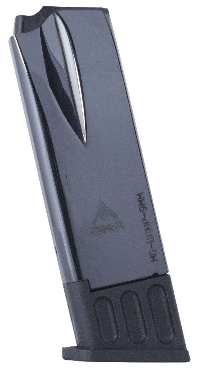 Mec-Gar Browning Hi-Power/Springfield SA-35 Standard Detachable Magazine 9mm Luger 10 Round Blued