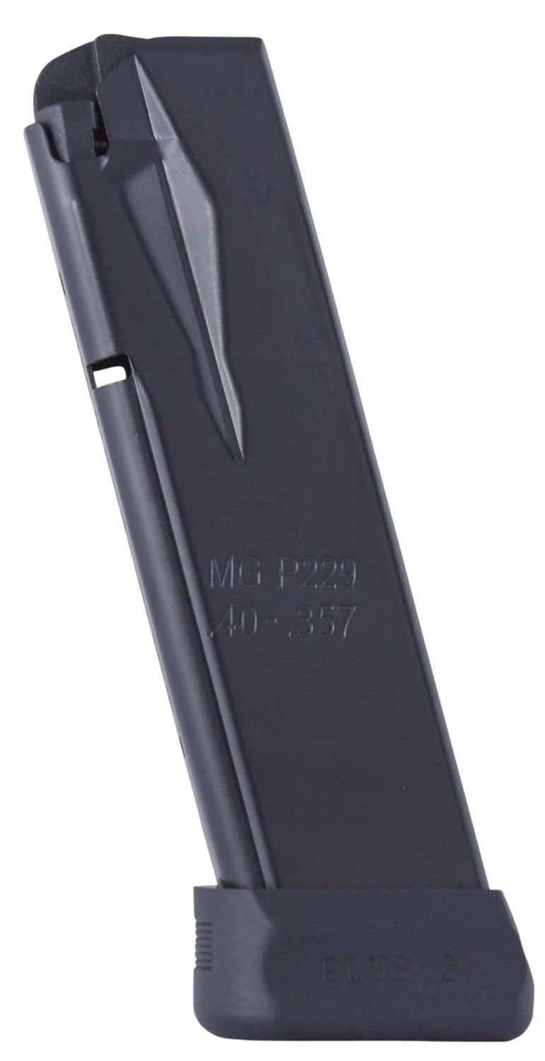 Mec-Gar MGP2294014AFC Anti-Friction Coated Blued 14-Round 40 S&W Magazine Fits Sig P229