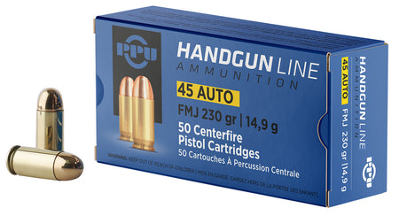 Prvi Partizan  Full Metal Jacket 230 Grain .45 ACP/Auto 836 fps